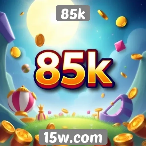 85k oferece uma ampla variedade de jogos online